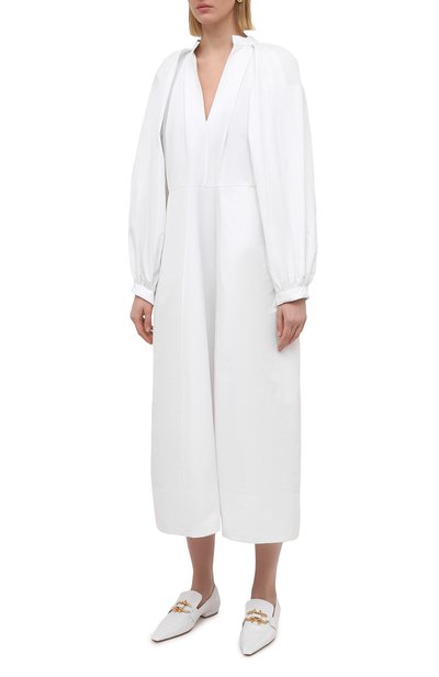 Хлопковое платье JIL SANDER, арт. JSPS502306-WS244200, фото 3