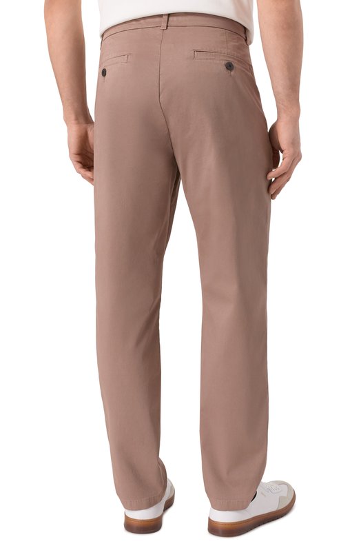 Хлопковые брюки Bogner 18386888 Бежевый  18386888 Фото 4