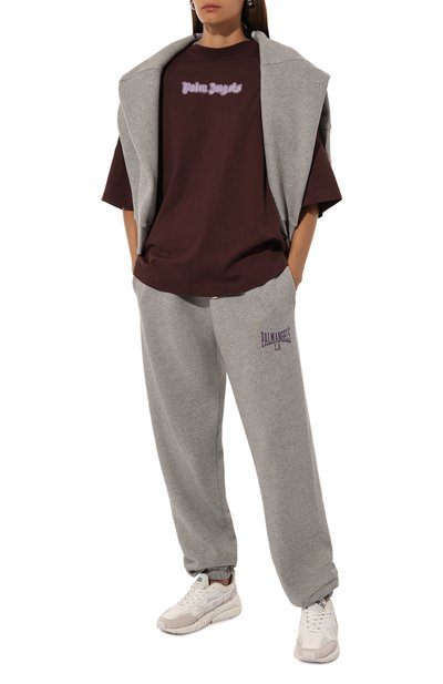 Хлопковые джоггеры PALM ANGELS, арт. PWCH006F24FLE001, фото 2