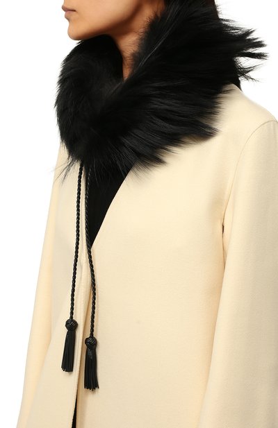 Шарф из меха лисы SAINT LAURENT, арт. 676660/3YH90, фото 2