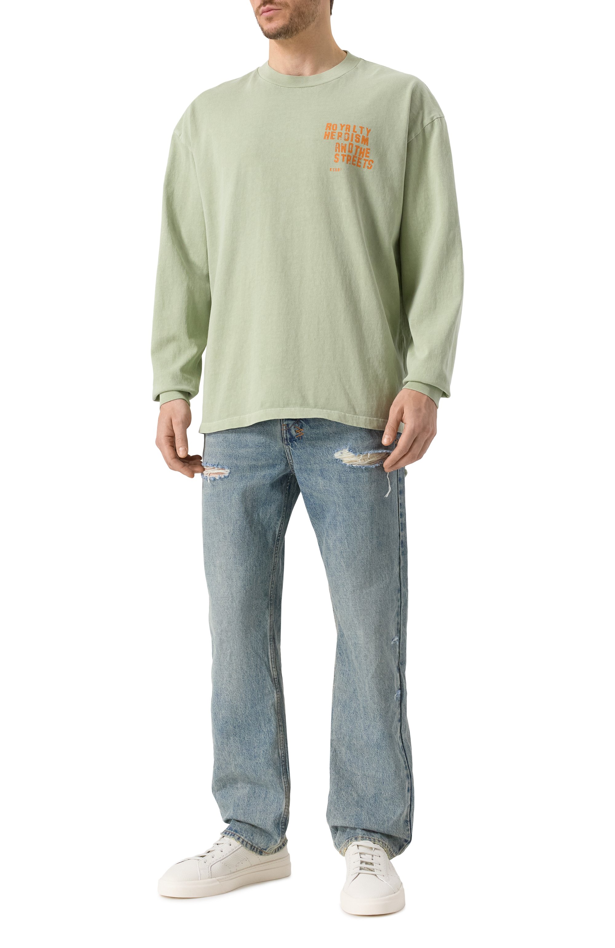 Хлопковый лонгслив KSUBI, арт. MPS25TE022, фото 2