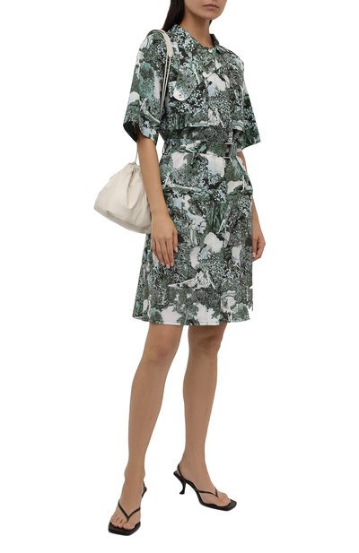 Платье из хлопка и шелка KENZO, арт. FB62R0044524, фото 2