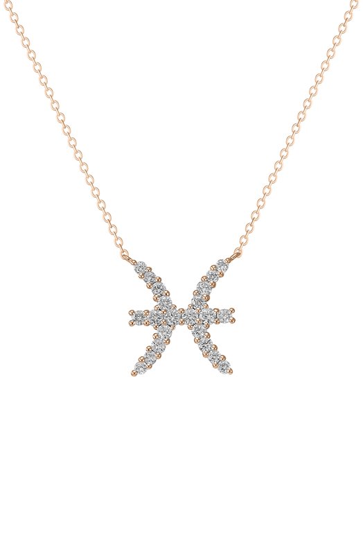 Кулон Zodiac - Рыбы Mercury MP29196/RG Бесцветный  MP29196/RG Фото 2