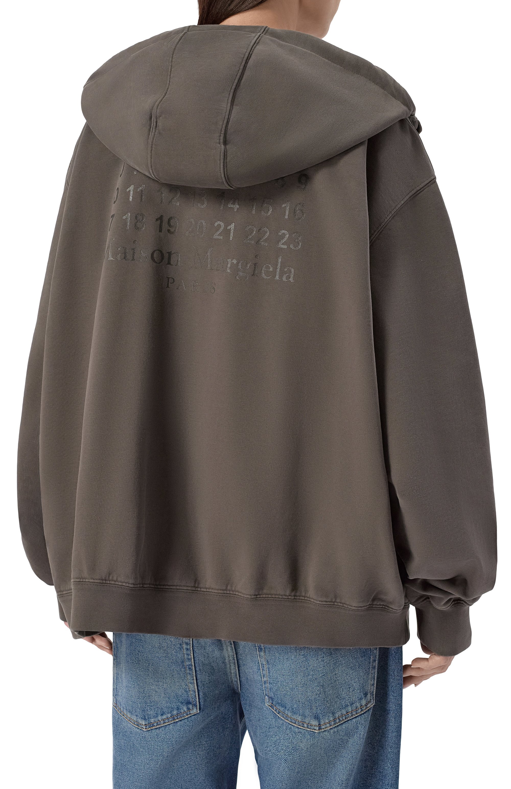 Хлопковая толстовка MAISON MARGIELA, арт. S67HG0023/M25027, фото 7