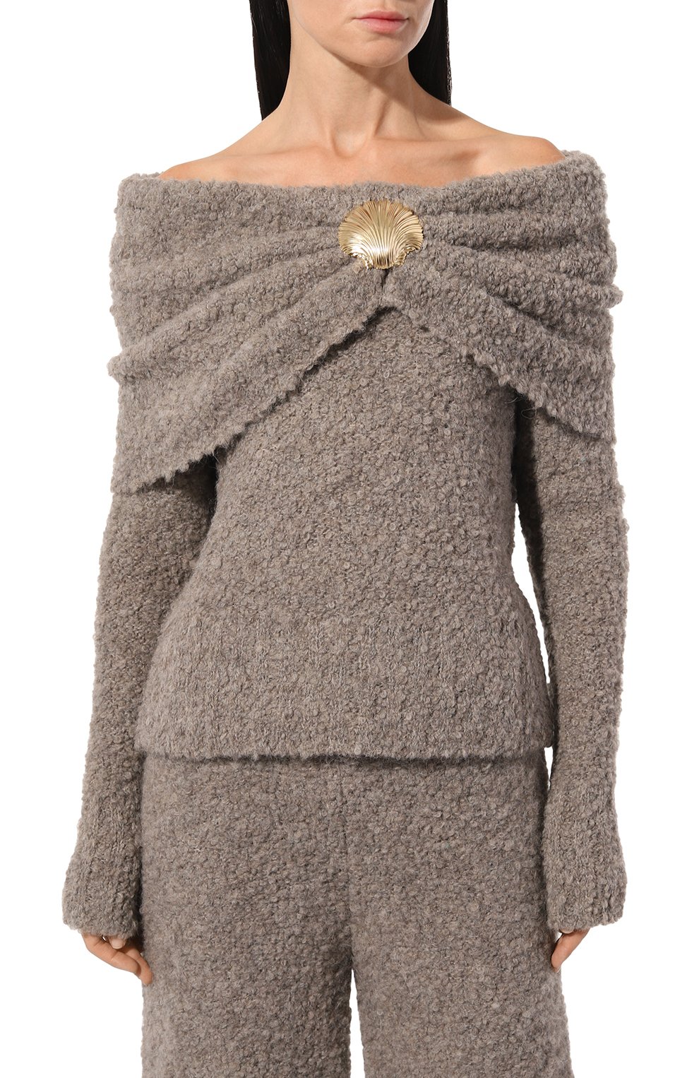 Шерстяной пуловер GIUSEPPE DI MORABITO, арт. 03FWKNT330 03380, фото 3