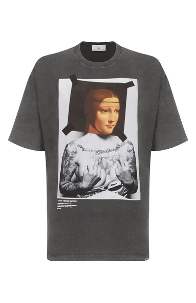 Мужская хлопковая футболка DIEGO VENTURINO, арт. DVTS0LHT