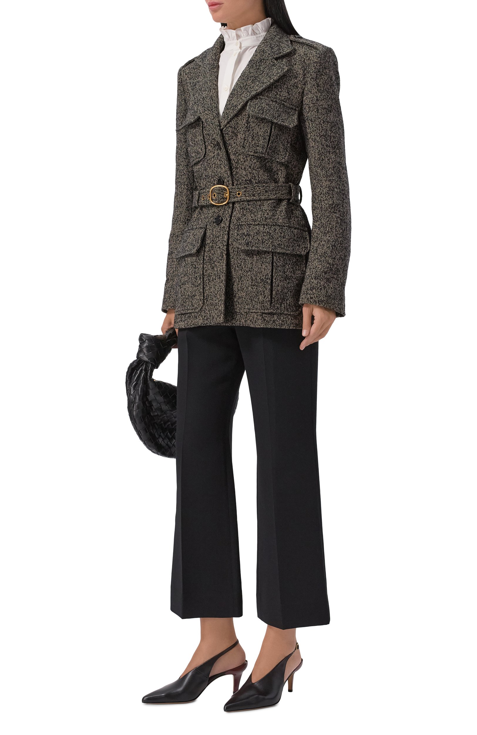 Кожаные туфли suzie CHLOÉ черного цвета по цене 108500 руб., арт. CH26A20FYQ, фото 3 Кожаные туфли suzie CHLOÉ, арт. CH26A20FYQ, фото 3