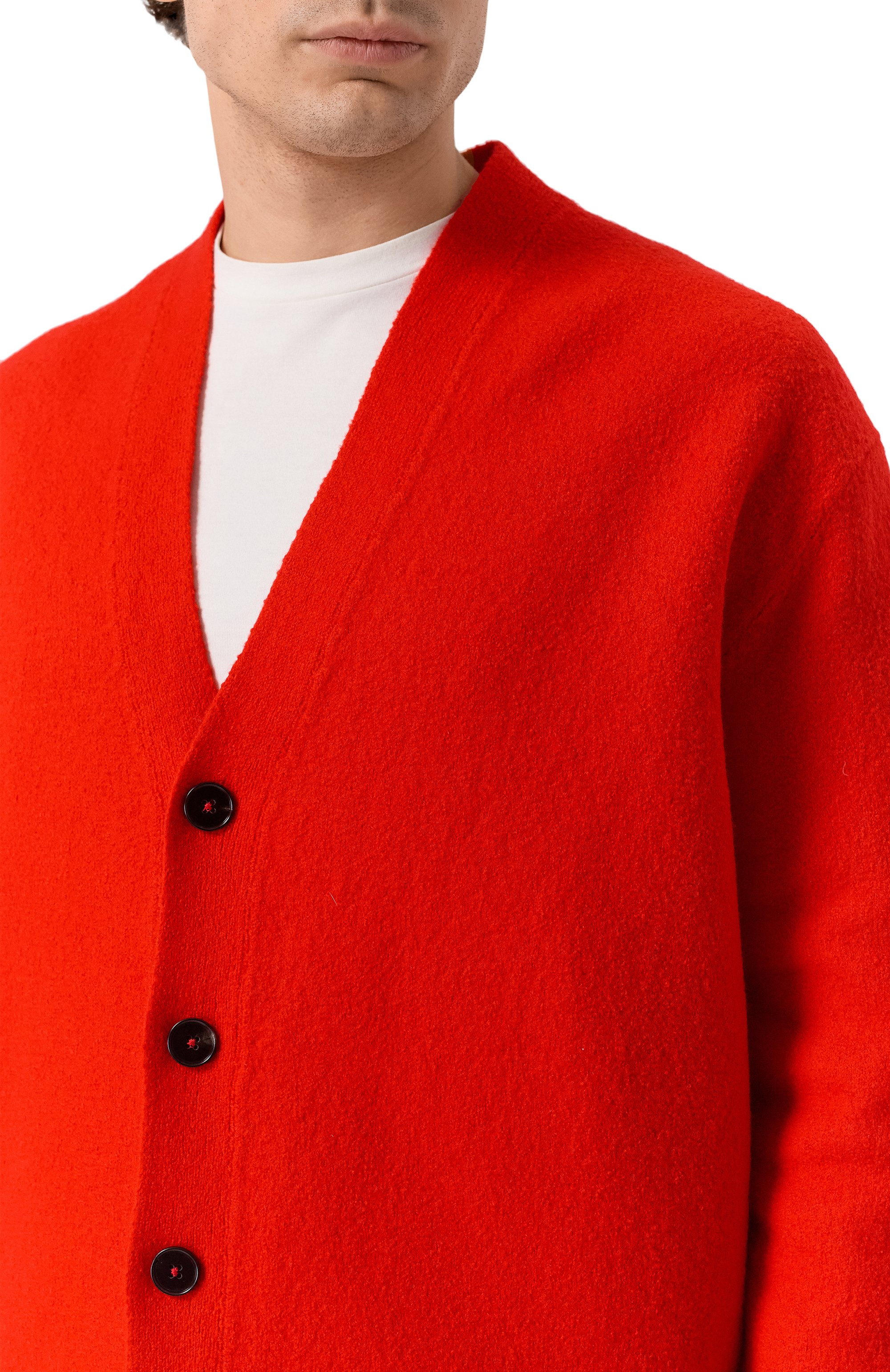 Шерстяной кардиган JIL SANDER, арт. J22HP0005-J14506, фото 5