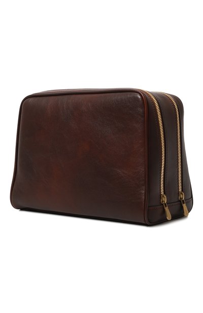 Кожаный несессер BRUNELLO CUCINELLI, арт. MWCIU202, фото 2