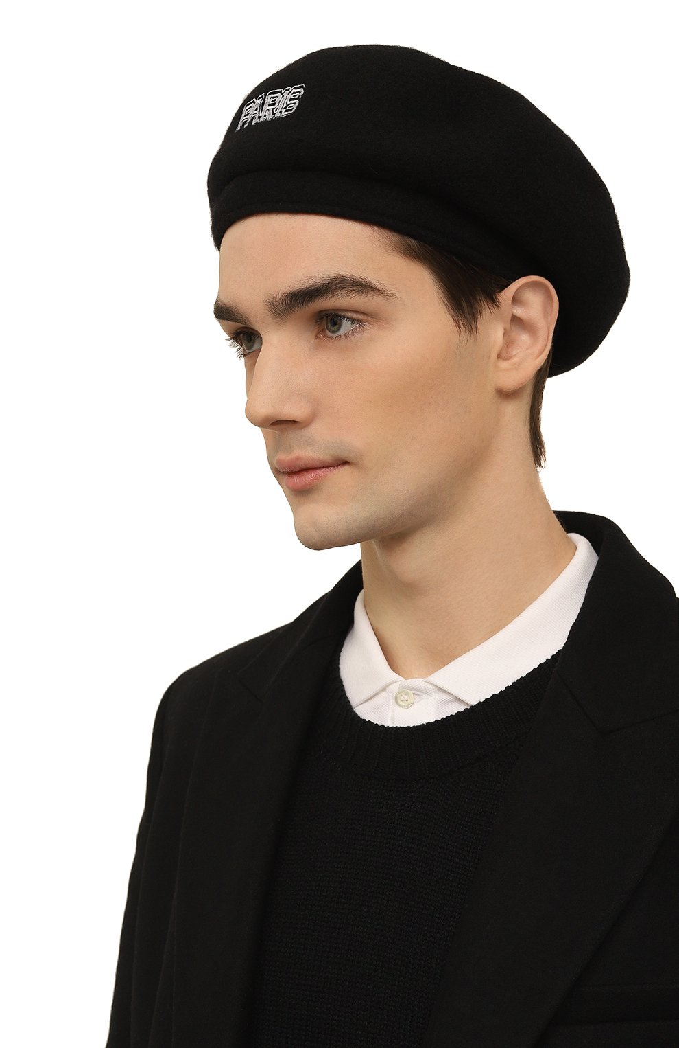 Берет KENZO черного цвета по цене 29050 руб., арт. FC65AC922F34/99, фото 2 Берет KENZO, арт. FC65AC922F34/99, фото 2