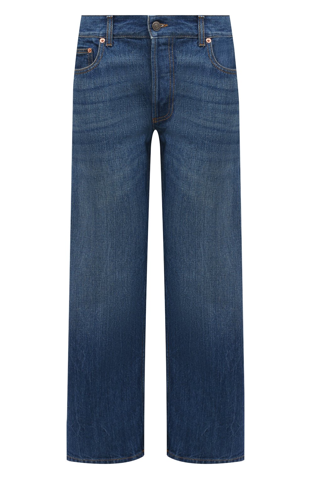 Джинсы GUCCI синего цвета по цене 84960 руб., арт. 628919/XDBK0, фото 1 Джинсы GUCCI, арт. 628919/XDBK0, фото 1