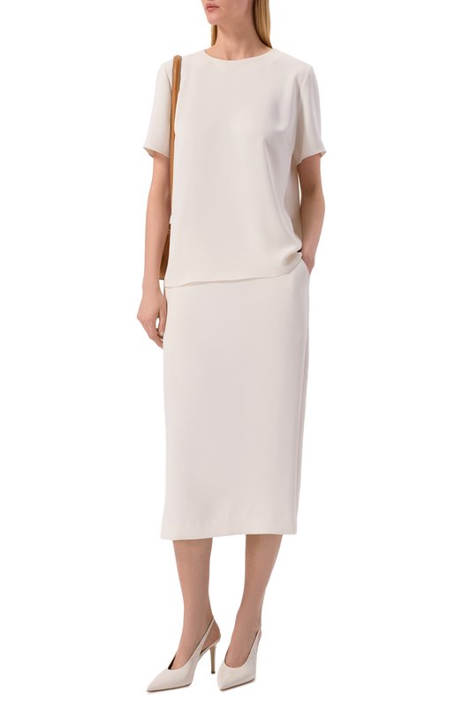 Юбка P.A.R.O.S.H. D621185/PANTY26 Кремовый  D621185/PANTY26 Фото 2