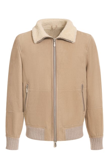 Мужская дубленка из овчины BRUNELLO CUCINELLI, арт. MPMLS1737