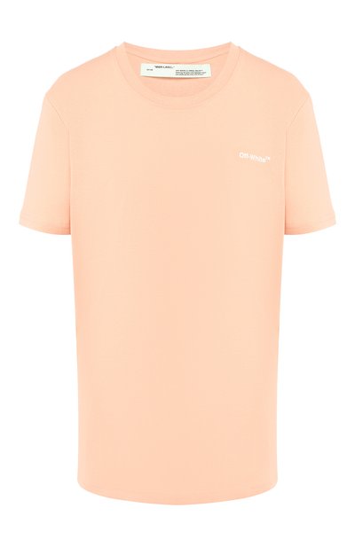 Женская хлопковая футболка OFF-WHITE, арт. 0WAA049R19B070440303