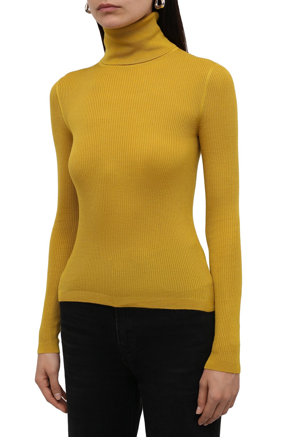 Водолазка из кашемира и шерсти SAINT LAURENT, арт. 637869/YAPK2, фото 3