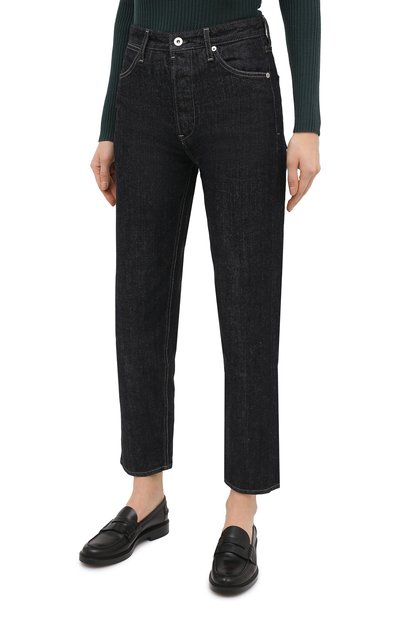 Джинсы JIL SANDER темно-синего цвета по цене 52700 руб., арт. JPPR663102-WR246200, фото 4 Джинсы JIL SANDER, арт. JPPR663102-WR246200, фото 4