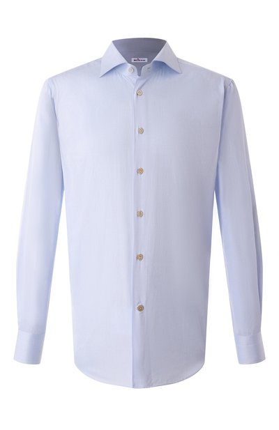 Мужская хлопковая сорочка KITON, арт. UCIH0614602