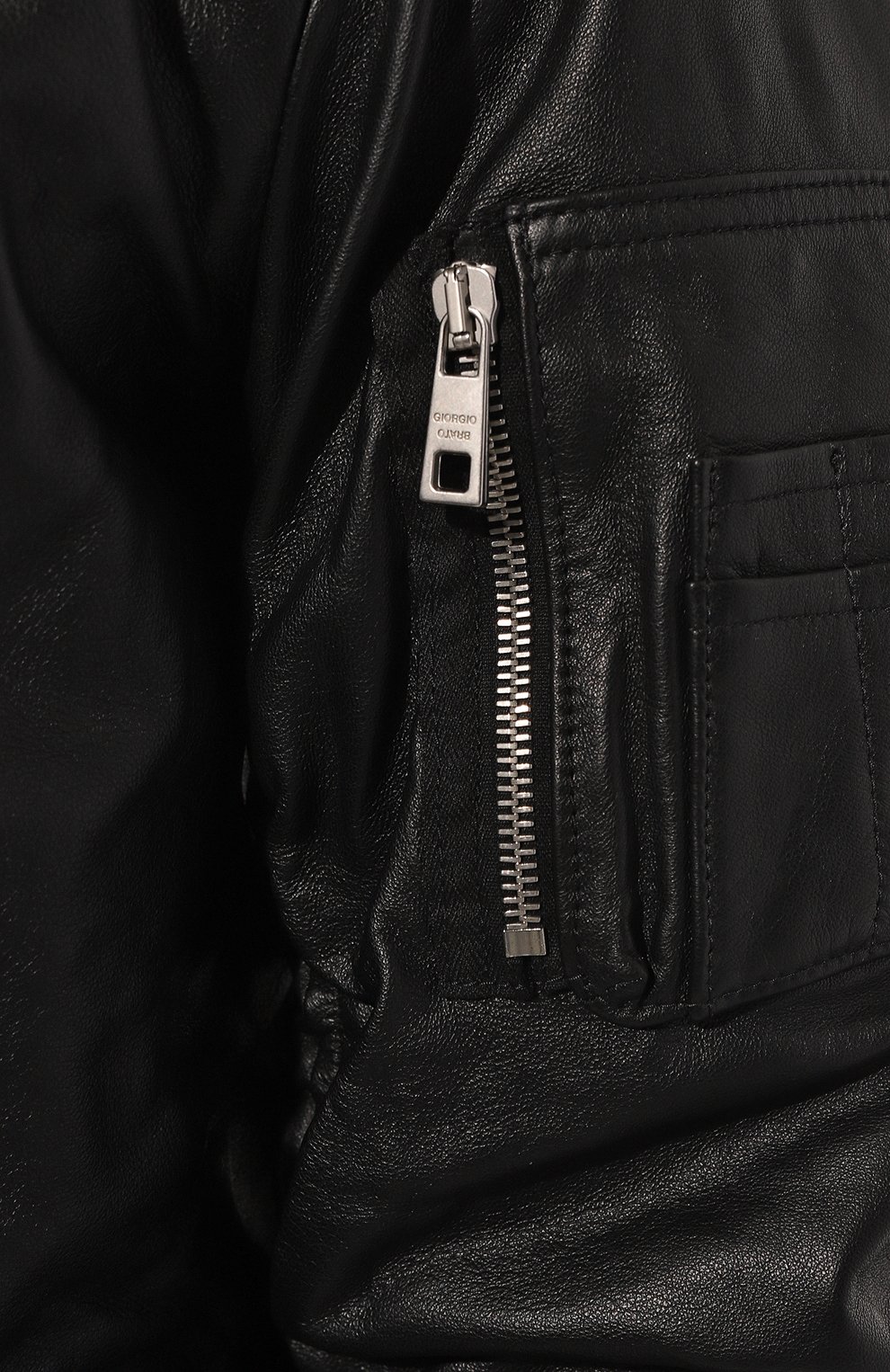 Кожаный бомбер GIORGIO BRATO, арт. GU24S14095, фото 5