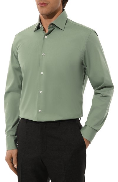 Хлопковая сорочка BOSS, арт. 50519859, фото 3