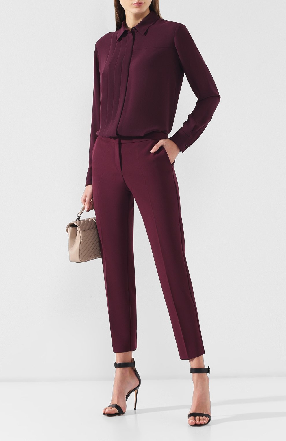 Брюки со стрелками BOSS, арт. 50400545, фото 2