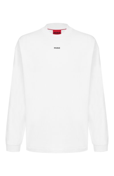 Мужская хлопковый лонгслив HUGO, арт. 50511029