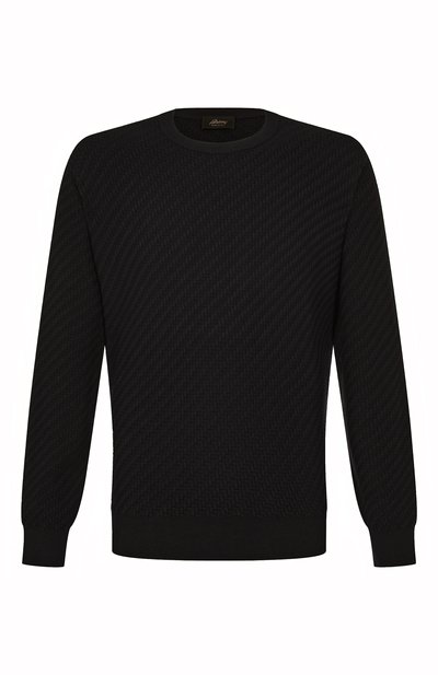 Мужской джемпер из хлопка и шелка BRIONI, арт. UMQ90L/PAK22