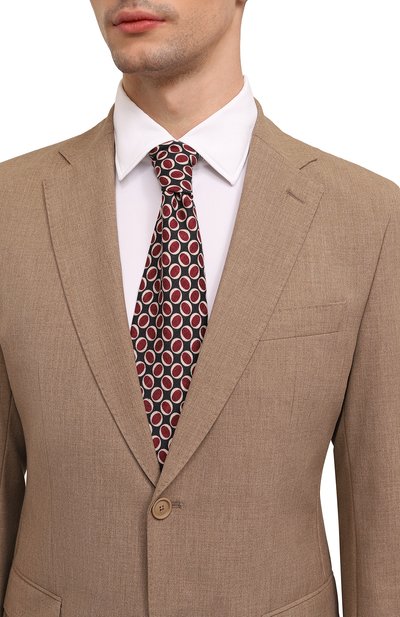 Галстук из шерсти и шелка BOSS, арт. 50520763, фото 2