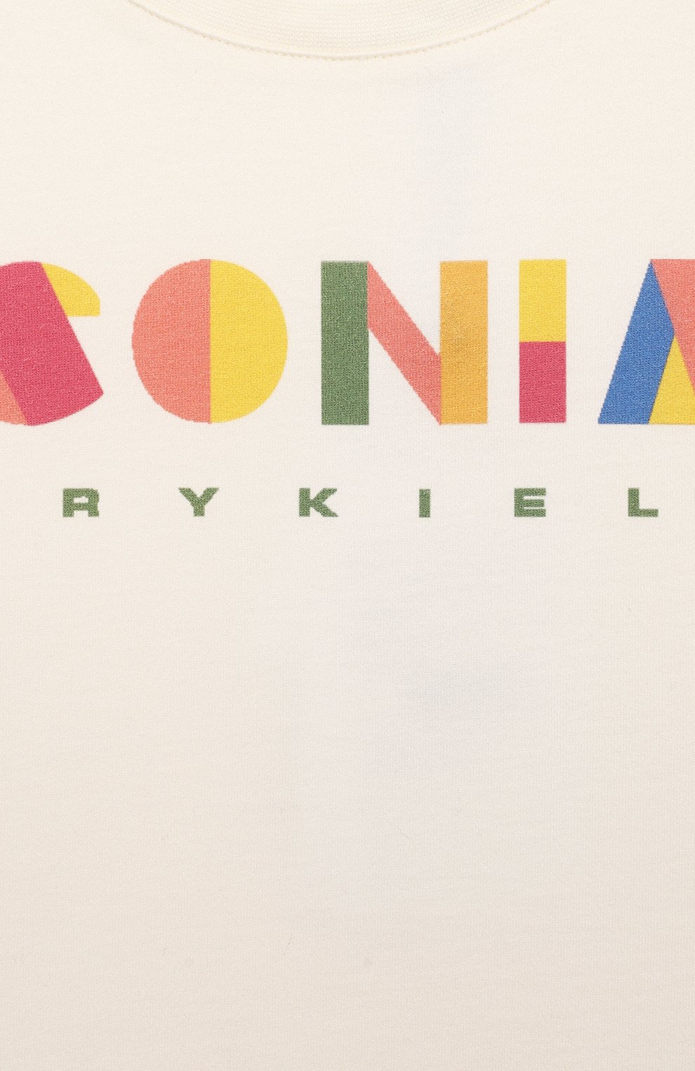 Хлопковый лонгслив SONIA RYKIEL ENFANT, арт. 21W1TS19, фото 3