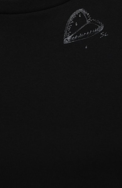 Хлопковая фу тболка  SAINT LAURENT, арт. 632713/YBWG2, фото 5