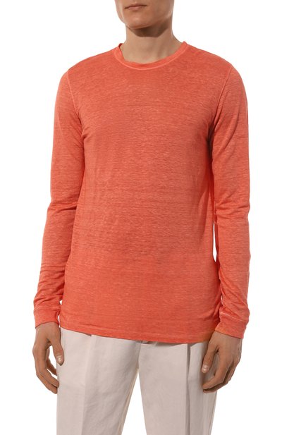 Льняной лонгслив 120% LINO, арт. Y0M70F4/000E908/S00, фото 3