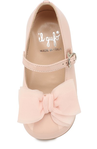 Лаковые туфли с бантом на ремешке IL GUFO, арт. G247/VIT. VERNICE/23-26, фото 4