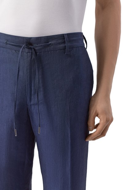 Брюки из хлопка и льна MVST, арт. M26.CSM.T416/802-C0/LINEN, фото 5