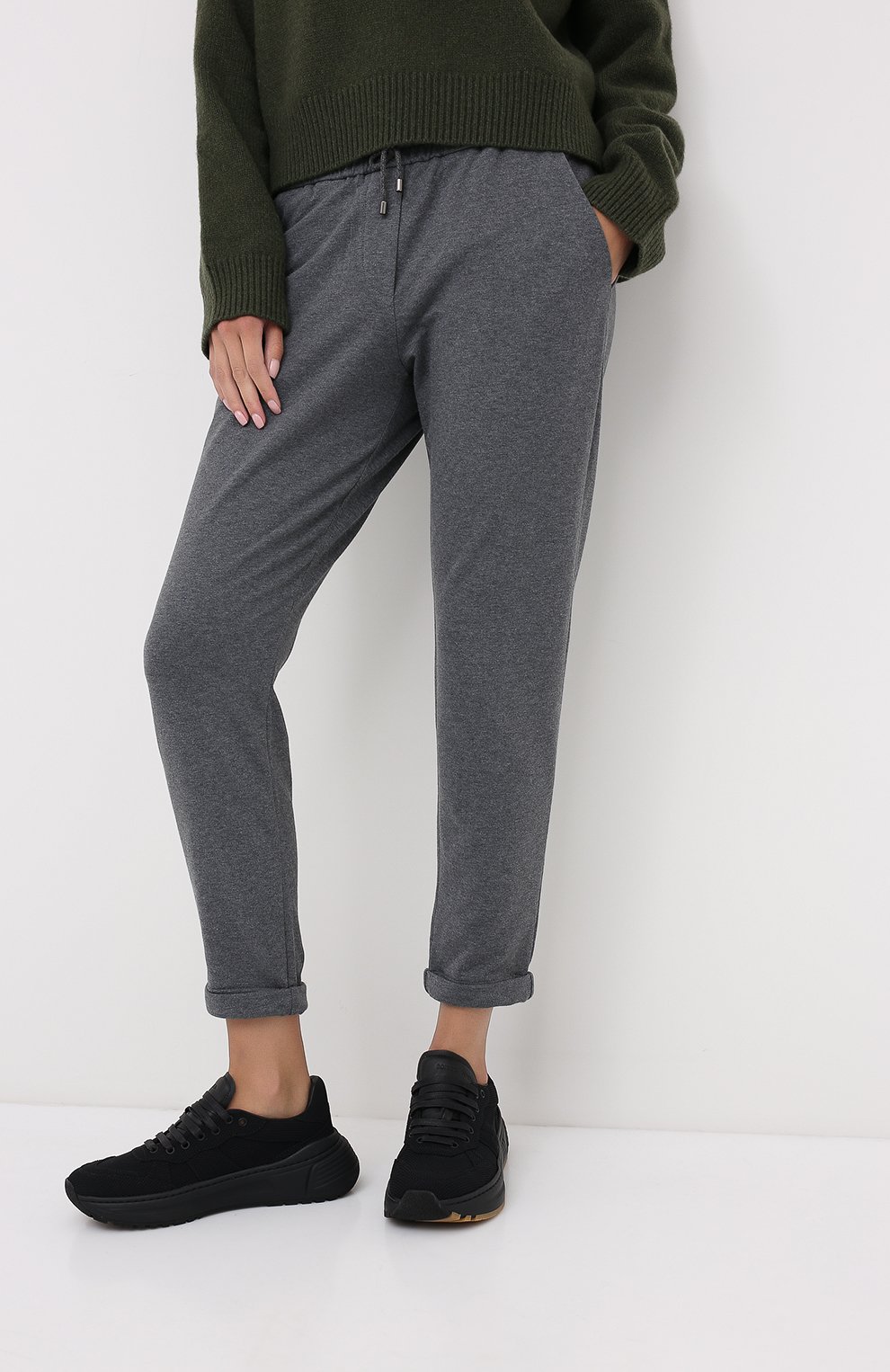 Хлопковые брюки BRUNELLO CUCINELLI, арт. MP827SC899, фото 3