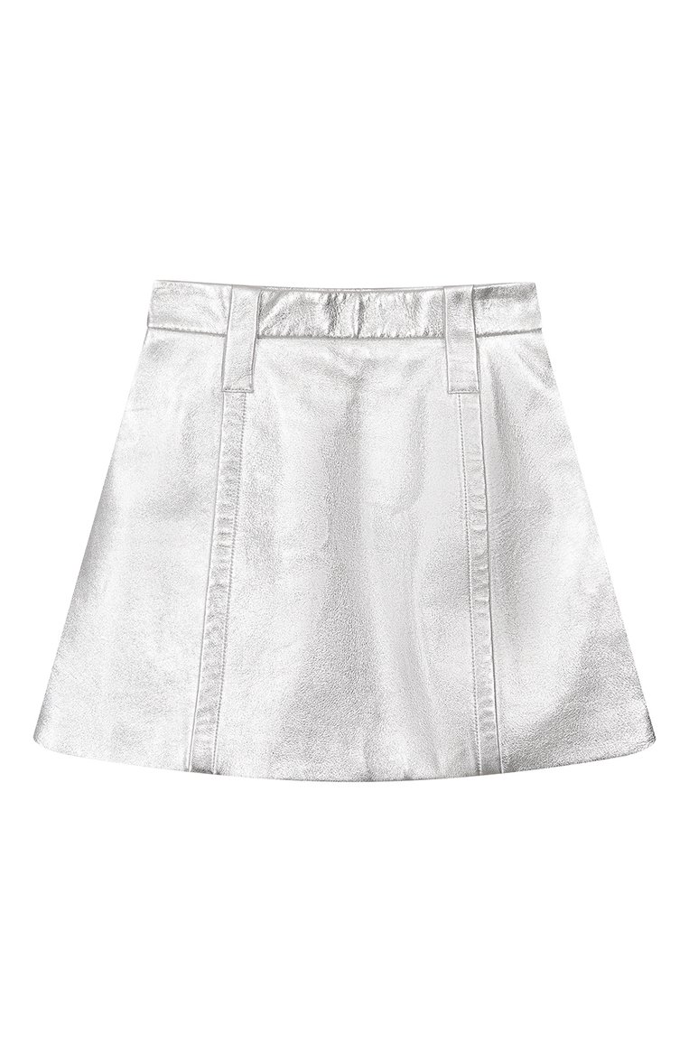 Кожаная юбка PRADA, арт. 51775-AW4-F0118, фото 1