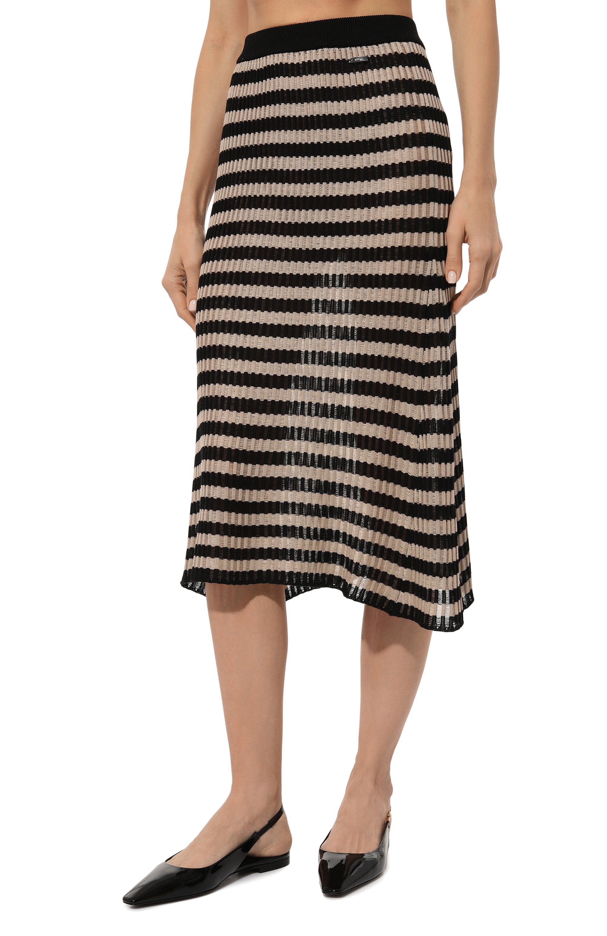 Шелковая юбка KITON, арт. D57786, фото 3