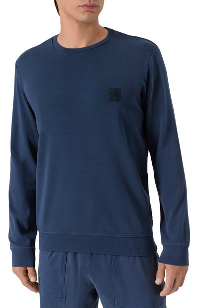 Хлопковый свитшот EMPORIO ARMANI, арт. EM000522/AF10786, фото 3
