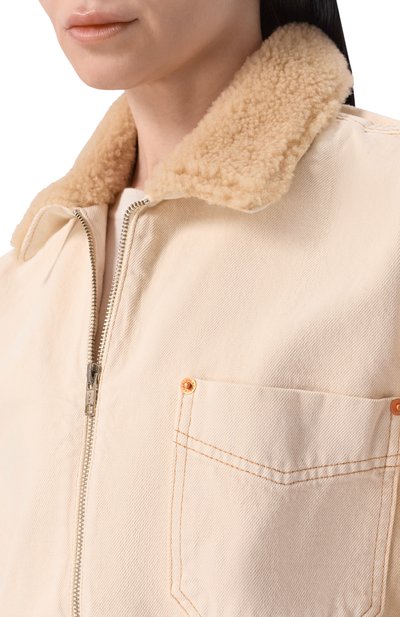 Джинсовая куртка casey square worker SLVRLAKE, арт. CATK407PWECR, фото 5