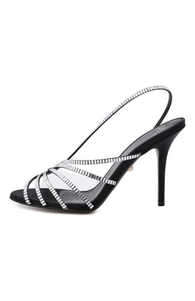 Атласные босоножки star xtal 95 ALEVI MILANO, арт. L26SC014.R.0222997/SATIN, фото 4