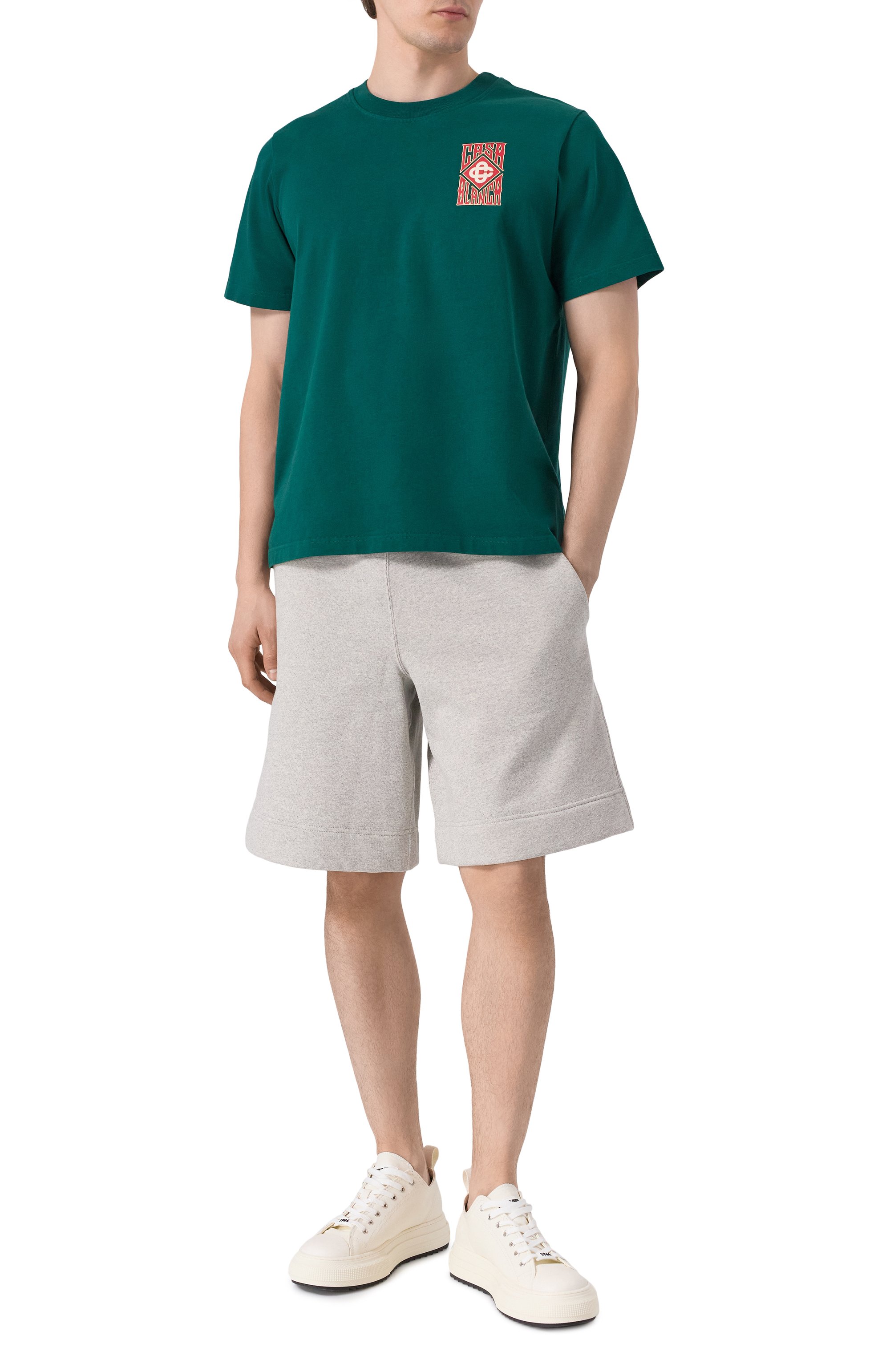 Хлопковая футболка CASABLANCA, арт. MS25JTS00106, фото 2