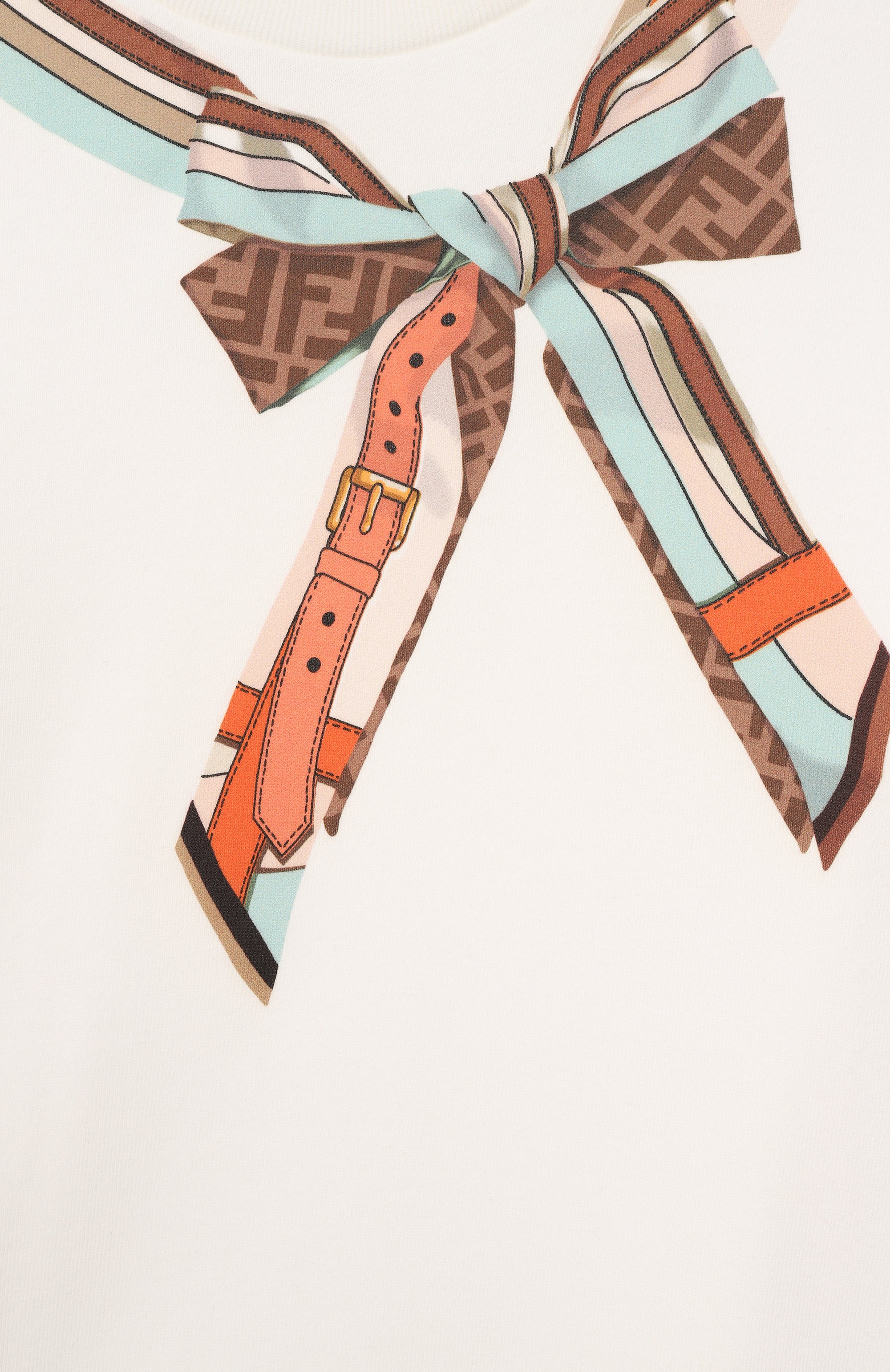 Хлопковый свитшот FENDI, арт. JFH163/5V0/8A-12+, фото 3