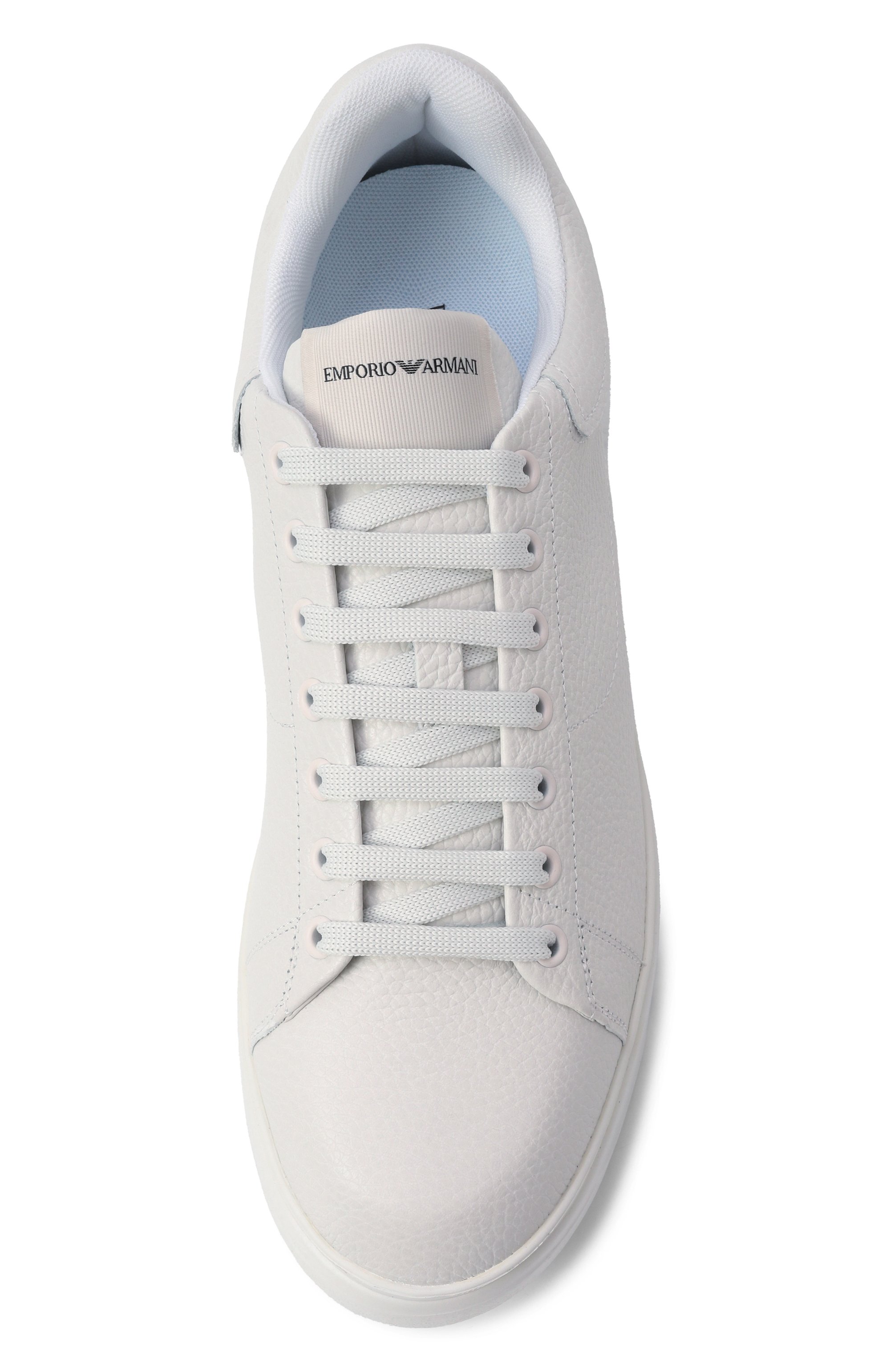 Кожаные кеды EMPORIO ARMANI, �арт. X4X264/XF768, фото 6