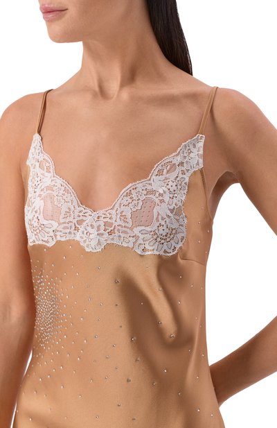 Атласное платье GIUSEPPE DI MORABITO, арт. 05FWDR470YC 05300, фото 4