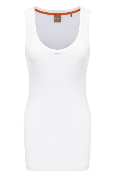 Хлопковая майка BOSS ORANGE, арт. 50447753, фото 1