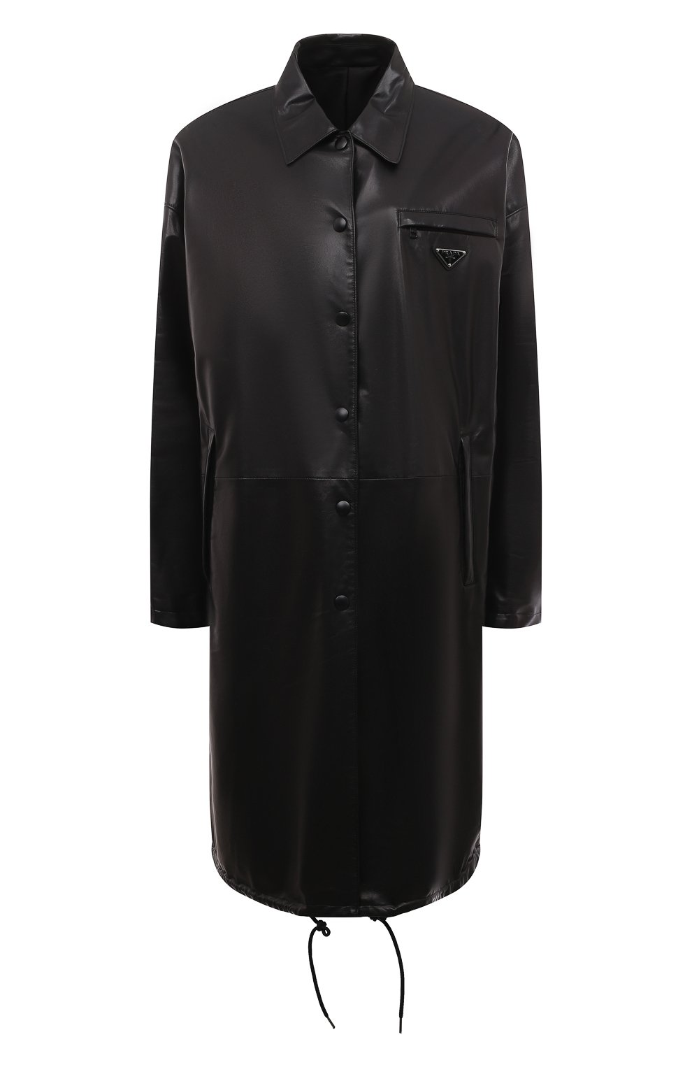 Кожаный плащ PRADA, арт. 56879-1RP0-F0002, фото 1