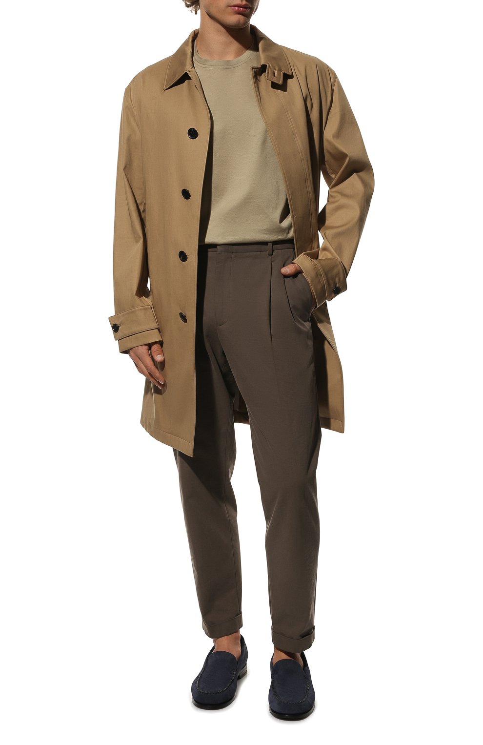 Замшевые лоферы ZEGNA, арт. A5422X-LHKUD, фото 2