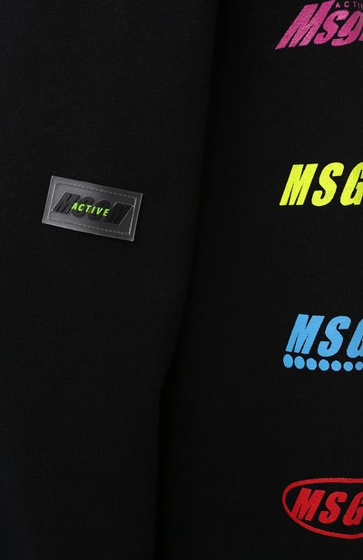 Хлопковое худи MSGM, арт. 2945MDM17 207649, фото 5