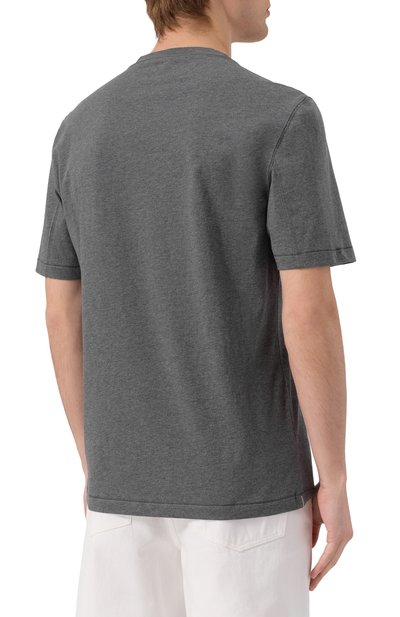 Хлопковая футболка BRUNELLO CUCINELLI, арт. M0B131328G, фото 4