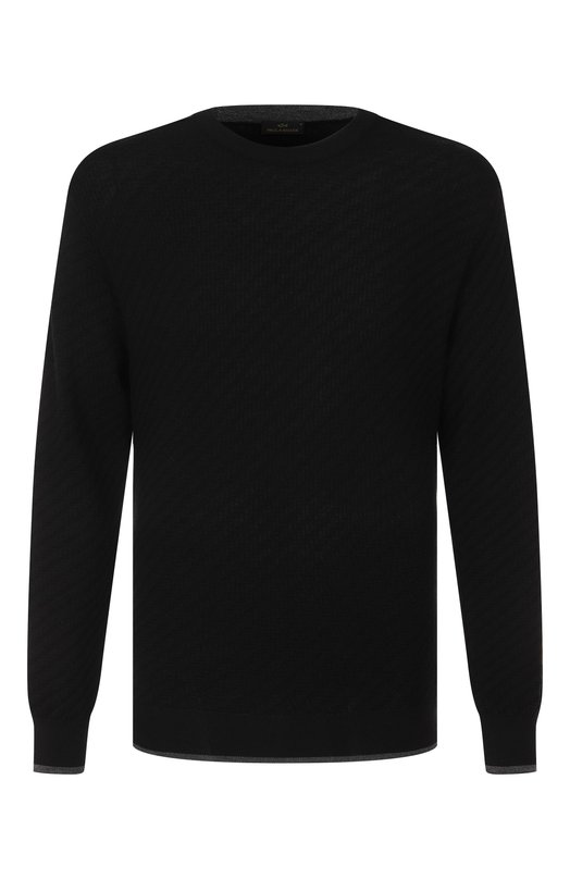 Шерстяной джемпер Paul&Shark 15311041/3XL-6XL Чёрный 15311041/3XL-6XL
