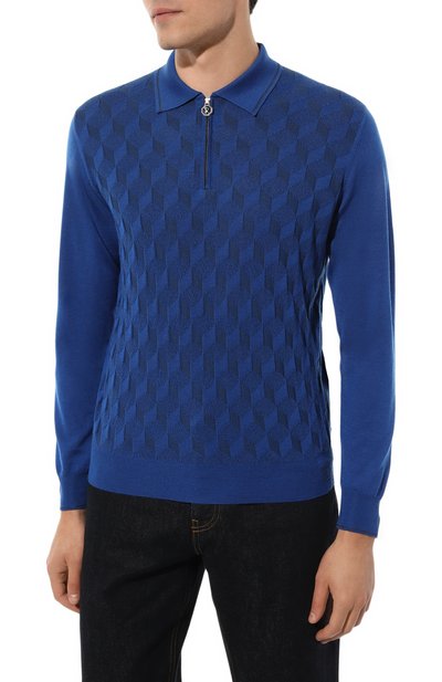 Поло из шерсти и шелка STEFANO RICCI, арт. KE08001P30/E23371, фото 3