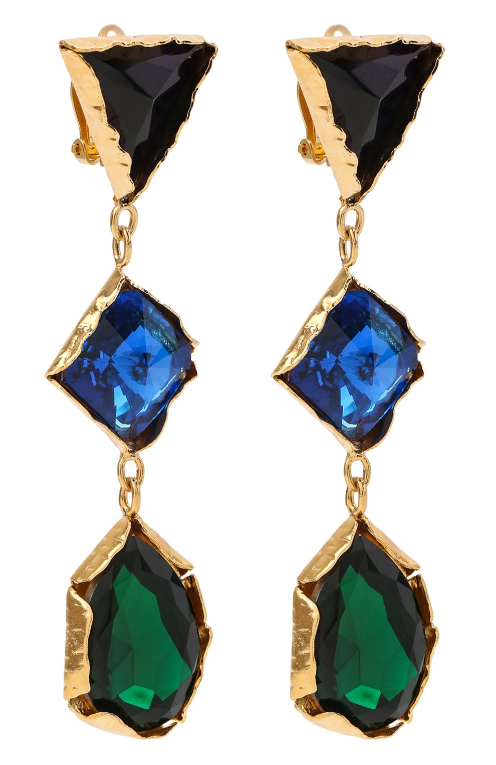 Клипсы SAINT LAURENT, арт. 672381/Y1526, фото 3